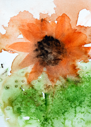 Sunflower Notecard