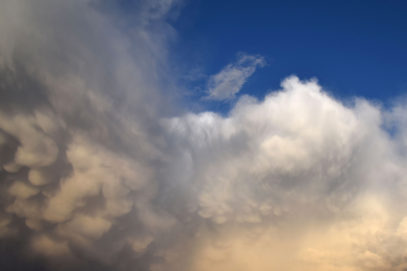 Mammatus Clouds Coming