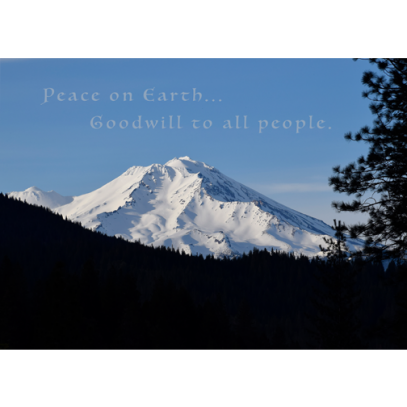 Mt Shasta Peace on Earth